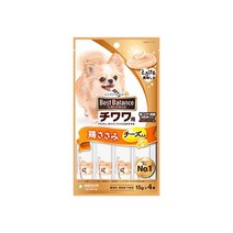 일본 유니참 펫케어 베스트밸런스 간식 치와와용 닭가슴살 15g x 4, 1개