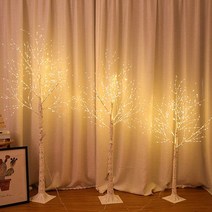 대한 LED 트리 자작나무 인테리어 무드등 나무모형 크리스마스 소품 장식 조명 DHTR-LED