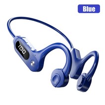 아이폰용 블루투스 이어버드 5.1 삼성 안드로이드 무선 이어폰 방수 미국, Blue