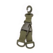 백패킹장비 루프탑 에어 텐트 차박 원터치 EDC Muti 도구 캠핑 장비 하이킹 액세서리 Carabiner 키 체인 버클 몰 웨빙 배낭 스트랩 벨트 클립 야외 기어, 백패킹장비 OD