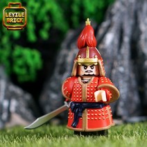 LEYILE BRICK 조선 무장 장군 레고 커스텀 정밀 피규어, 풀세트
