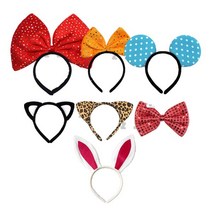 이벤트용품파티용품모음전왕리본머리띠토끼머리띠/할로윈데이할로윈용품, 타입7 옐로우