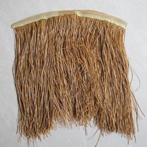 4M 인조 볏짚 단 갈대 카페 원두막 지붕 시공 초가 인테리어 조경 자재 이엉 처마 장식, I_ 4m  x 0.5m