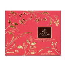 Godiva 프레스티지 비스킷 컬렉션 다크 초콜릿 36개입 300 g, 1개, 300g