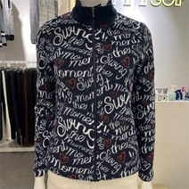 엘르골프 [2001안양점] 전판 시즌패턴 프린트 플리스 풀집업