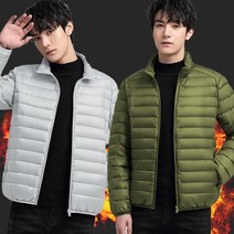 스파오 남자경량패딩 구스다운 다운