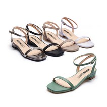 (21SS)인텐스 여성 스트랩 플랫샌들 2.5cm LCWW21I126