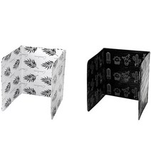 LUEMBLE 간테다 가스렌지 가드 기름 튐 방지 막이 주방 싱크대 씽크대 가림막 가정 매장 업소 가게, 화이트 야자