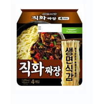 풀무원 생면식감 직화짜장 108.1g, 16개