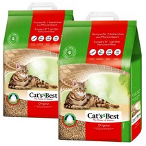 캣츠베스트 오코플러스 고양이모래 10L(4.3kg) 2개
