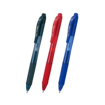 Pentel ENER GEL X 펜텔 에너겔 엑스 중성볼펜 BL107 [12개입], 0.7mm 레드 12개입 (BL107- B)