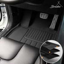 [브레든] 친환경 방수 6D 카매트 전차종 바닥매트 실내매트, EV6