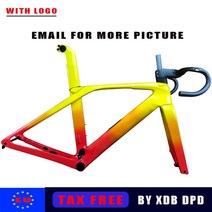 2022 slr ud 탄소 도로 자전거 디스크 브레이크 자전거 사이클링 레이싱 프레임 프레임 세트 xdb dpd 사용 가능, 프레임 바 스템, 52cm