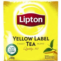 Lipton Yellow Label Tea Bags 100ct 1 pack 립톤 (개별포장 아닙니다)