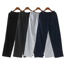 운동복 남자 츄리닝 밴딩 무지일자 트레이닝팬츠 6849