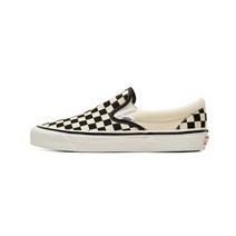 [국내정식매장] VANS 남녀공용 운동화 클래식 슬립온 98 DX - (애너하임 팩토리) 체커보드:블랙:화이트 VN0A3JEXPU11 Classic Slip-On (Anaheim