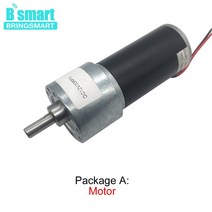선외기엔진 Bringsmart DC 기어 모터 12 볼트 감속기 엔진 고속 고토크 가역 JGB37-3157 24V, 11 12v 1270rpm_03 package D