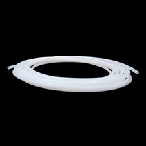 국산/불투명 테프론튜브 PTFE0608/10m 1ea/내경 6mmx외경 8mm/내열성과 내한성 우수