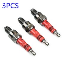 스쿠터50cc 50cc스쿠터3Ps 오토바이 점화 플러그 GY6 50 70 0 110 125 7TJ TV 스쿠터 쿼드 부품, 한개옵션0