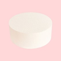원형 스티로폼 케익 모형 1호 2호 3호 높이 50mm 슈가크레프트 크림클레이 아이싱연습, 원형)지름380mmx높이50