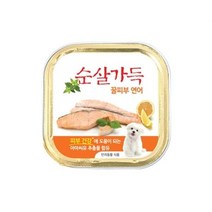 pdg# 꿀피부 연어 100g 24개 애견통조림 강아지 통조림 간식 애견 사료 스낵 유기견 영양, -@!상품선택@-