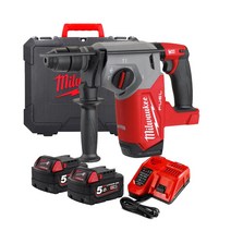 밀워키 M18 FHX-502X FUEL 충전 해머드릴 5Ah 로터리 함마드릴, 단품