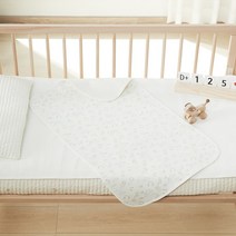 소베맘 오가닉 코튼 양면사용 아기 방수패드, L(90cmX130cm)