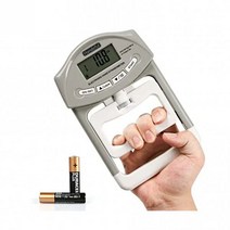 Handeful Grip Strength Tester Digital Dynamometer for Hand Measurement Meter Auto Capturing Electro, GRAY