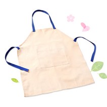 [아트랄라]에코앞치마염색용앞치마무지천염색만들기재료, 블루