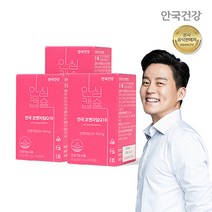 안국건강 코엔자임Q10 코큐텐 프리미엄 코엔자임큐텐 항산화 혈압감소, 60캡슐 3박스(6개월분)+쇼핑백, 3개, 60정