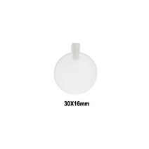 10pcs 모든 크기 Squeaker 래틀 삽입 디아 어린이 개 장난감 소음 제조 업체 교체 안전 플랫 DollCraft DIY 액세서리, [02] 30 x 16mm