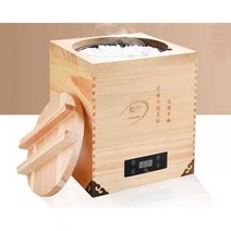 초밥 보온통 원목 스시통 일식집 오마카세 우드 초밥용, 6L 전체 세트(단일 포인트 사용용)