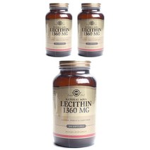 솔가 레시틴 1360mg 소프트젤, 100개입 × 1개