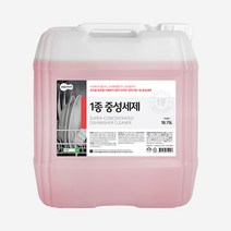 세제몰 식기세척기용 1종 중성세제 레드, 18.75L, 2개