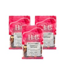 홀랜드앤바랫 크랜베리 견과류 크런치 250g Holland & Barrett Cranberry Nut Crunch, 3팩