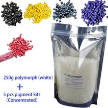 거실 천장 실링팬 천장형선풍기 실링펜 조명 PCLand-컬러 키트 다성형 Plastimake 모양 시프터 취미용 시제품 빠른 프로토 타입 소재 Instamorph 플라스틱, [02] 250g polymorph