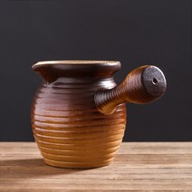 난로 도자기 가정용 캔차 다도용 기차 정장 갖추다 실내 법랑주전자, 기본, T34-화해한 깡통 가마가 누렇게 변하