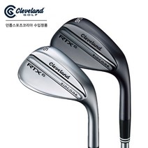 클리브랜드 2023년 RTX6 집코어 웨지 던롭스포츠코리아, 블랙, NS PRO950 S, 58도