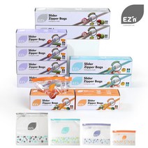 이지엔 슬라이드 스탠딩 지퍼백 알뜰 서프라이즈 세트(특대24매+대30매+중80매+소40매), 단일속성