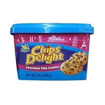 Chips Delight Chocolate Chip Cookies 칩스딜라이트 초코칩 쿠키, 1개, 600g