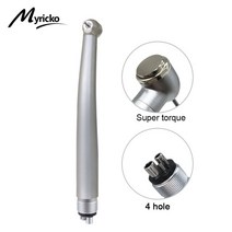 가정용 셀프용 고속 스테인리스 핸드피스 세라믹 베어링 버튼 3 개 물 스프레이 2 구멍/4 오토클레이브, 02 4 hole torque head