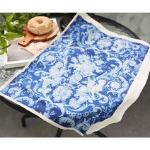 DTP 15수린넨 바이오워싱 컷트지-북유럽청아 4번(a3234) - 액자 가방 인테리어 명화원단 명화쿠션, 1개