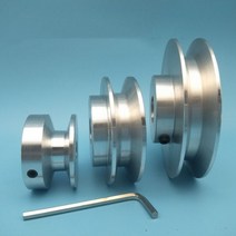 모터 벨트 드라이브 휠 40mm 60mm 80mm 100mmV-벨트 풀리단일 홈A-타입 V-벨트 풀리, 05 60x24mm_01 1 개