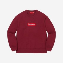 슈프림 박스로고 크루넥 카디널 - 22FW Supreme Box Logo Crewneck Cardinal 22FW205988