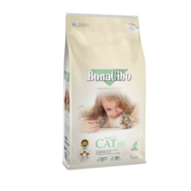 보나시보 어덜트 고양이 건식 사료, 램 + 라이스, 2kg, 1개