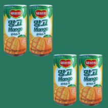 델몬트 망고 180ml 30캔 과일주스 대용량, 180mlx30캔