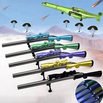 근이몰 LED 스나이퍼 저격 총 헬리콥터 헬기 전투기 비행기 특이한 선물용 볼펜, 유광 헬리콥터 전투기, 그레이