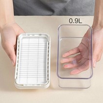버터 스토리지 박스 강판 접선 빠른 절단 신선한 유지 치즈 케이스 주방 가제 DIY 버터 치즈 강판 슬라이서, 하나, 체코