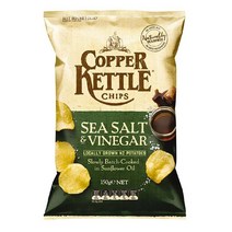 뉴질랜드 Copper Kettle 코퍼캐틀 감자칩 포테이토칩 솔트 비니거 150g 3팩