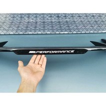 BMW X3 iX3 펀치 프리 MP 리어 윙 카본 드레스업, 카본 블랙 MP 구멍을 뚫을 필요가 없습니다